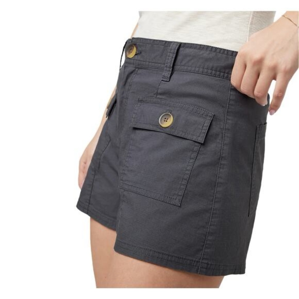 Vuori Women's Charcoal Gray Utility Shorts